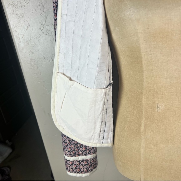 Vintage Jessica McClintock Gunne Sax quilted women's jacket SZ L - Picture 5 of 9